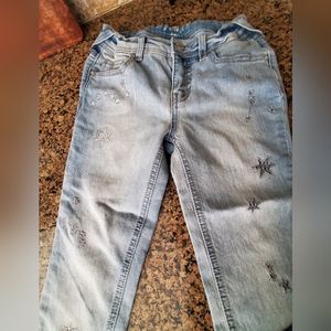 Art Class- 8 slim - embroidered jeans